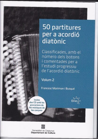 50 partitures per acordió diatònic
