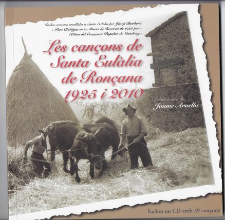 Les cançons de Santa Eulàlia de Ronçana