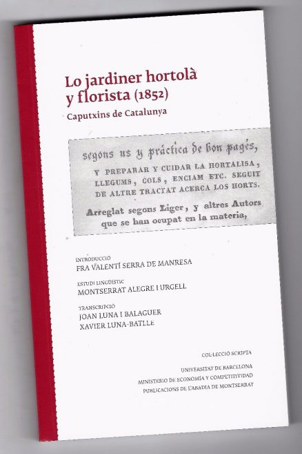 Lo Jardiner hortalà y florista (1852)