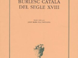 TEATRE BURLESC CATALA S. XVIII